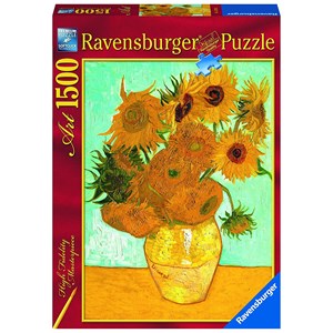 Ravensburger (16206) - Vincent van Gogh: "The Sunflowers" - 1500 pieces puzzle