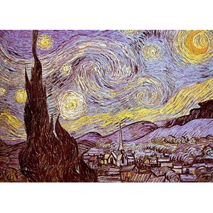 Ravensburger (16207) - Vincent van Gogh: "Starry Night" - 1500 pieces puzzle