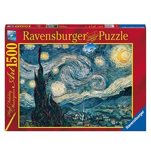 Ravensburger (16207) - Vincent van Gogh: "Starry Night" - 1500 pieces puzzle