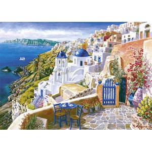Schmidt Spiele (58560) - Sam Park: "Santorini" - 1000 pieces puzzle