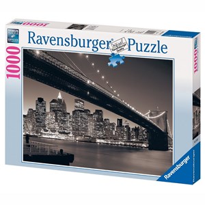 Ravensburger (15835) - "Brooklyn Bridge, Manhattan" - 1000 pieces puzzle