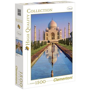 Clementoni (31967) - "The Taj Mahal, India" - 1500 pieces puzzle