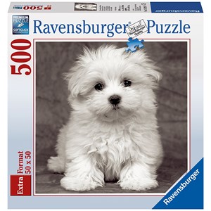Ravensburger (15221) - "Maltese Puppies" - 500 pieces puzzle