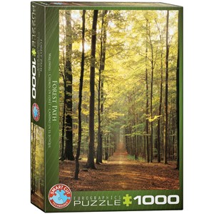 Eurographics (6000-3846) - "Forest Path" - 1000 pieces puzzle