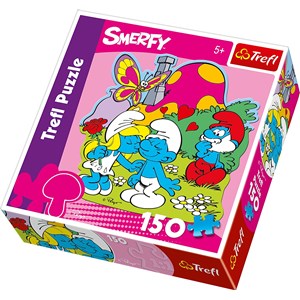 Trefl (39088) - "The Smurfs" - 150 pieces puzzle