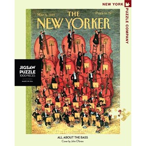 New York Puzzle Co (NPZNY1718) - "All About the Bass" - 500 pieces puzzle