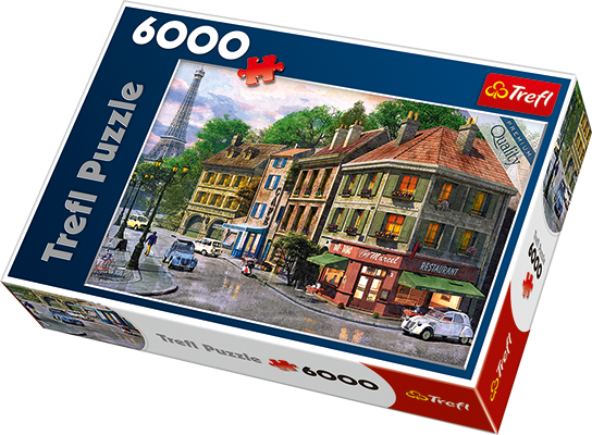 Trefl 6000 Piece Jigsaw Puzzle Street Of Paris 