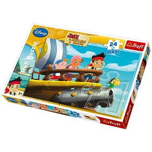 Trefl (14200) - "Jake and the Neverland Pirates" - 24 pieces puzzle