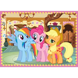 Trefl (34153) - "My Little Pony" - 35 48 54 70 pieces puzzle