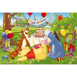 Trefl (14138) - "Happy Birthday Winnie" - 24 pieces puzzle