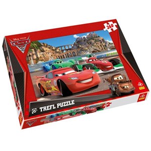 Trefl (13123) - "Cars in Porto Corso" - 260 pieces puzzle