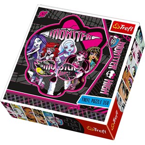 Trefl (39092) - "Monster High" - 350 pieces puzzle