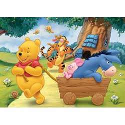 Trefl (90304) - "Winnie the Pooh" - 30 40 60 pieces puzzle