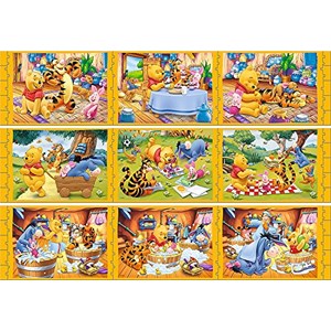 Trefl (90304) - "Winnie the Pooh" - 30 40 60 pieces puzzle