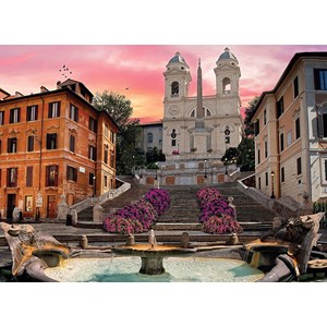 Clementoni (39219) - Dominic Davison: "Romantic Rome" - 1000 pieces puzzle
