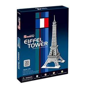 Cubic Fun (C705H) - "Eiffel Tower" - 33 pieces puzzle