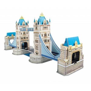 Cubic Fun (C702H) - "London, Tower Bridge" - 41 pieces puzzle
