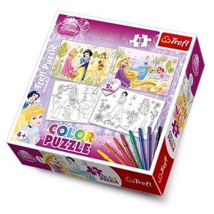 Trefl (36503) - "Disney Princess" - 48 pieces puzzle