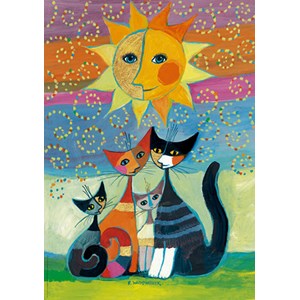Heye (29158) - Rosina Wachtmeister: "Sun" - 1000 pieces puzzle