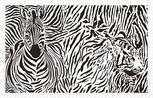 Pintoo (H1549) - "Animal Print" - 1000 pieces puzzle