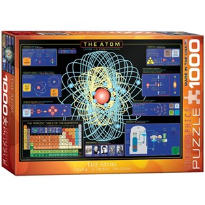 Eurographics (6000-1002) - "The Atom" - 1000 pieces puzzle