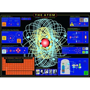 Eurographics (6000-1002) - "The Atom" - 1000 pieces puzzle