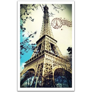 Pintoo (H1485) - "France, Paris, The Eiffel Tower" - 1000 pieces puzzle