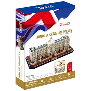 Cubic Fun (MC162H) - "London, Buckingham Palace" - 72 pieces puzzle