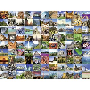 Ravensburger (16319) - "99 Beautiful Places of the World" - 1500 pieces puzzle