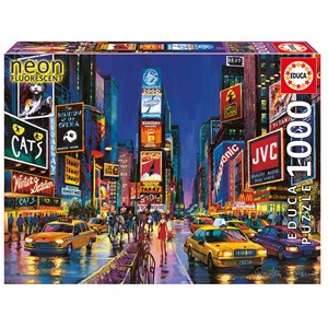 Educa (13047) - "Times Square, New York" - 1000 pieces puzzle