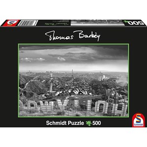 Schmidt Spiele (59507) - Thomas Barbey: "A glass of too" - 500 pieces puzzle