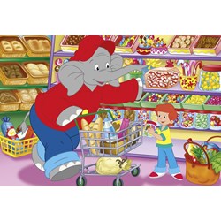 Schmidt Spiele (56502) - "Benjamin Blümchen" - 26 48 pieces puzzle