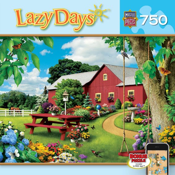 MasterPieces (61404) - Alan Giana: "Picnic Paradise" - 750 pieces puzzle