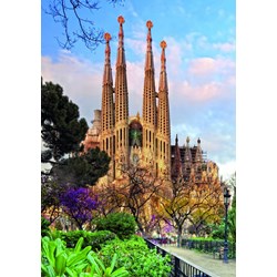 Educa (15986) - "Barcelona, Sagrada Familia" - 1000 pieces puzzle