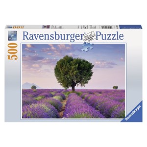 Ravensburger (14353) - "South Lavender of France" - 500 pieces puzzle