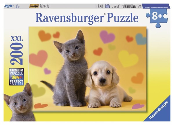 Ravensburger (12728) - "Inseparable friends" - 200 pieces puzzle