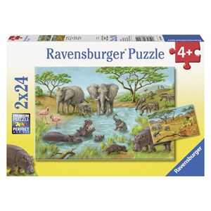 Ravensburger (08891) - "Savannah" - 24 pieces puzzle
