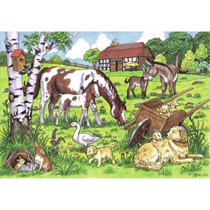 Ravensburger (08858) - "Farm animals" - 24 pieces puzzle