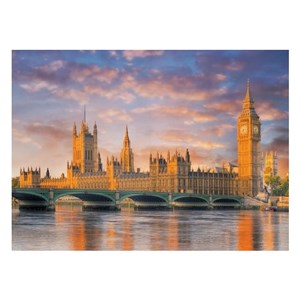 Clementoni (39269) - "Houses of Parliament, London" - 1000 pieces puzzle