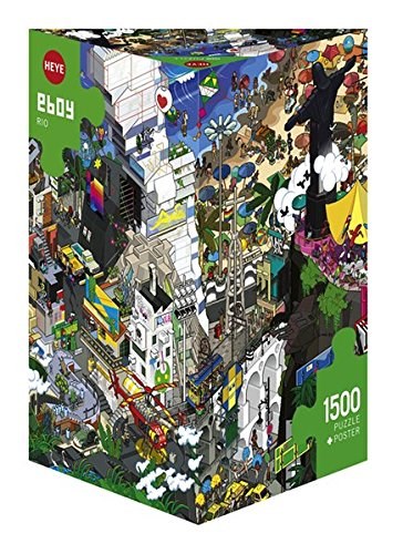 Heye (29575) - eBoy: "Rio" - 1500 pieces puzzle