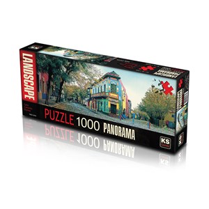 KS Games (11265) - "Calle Caminito, Argentina" - 1000 pieces puzzle