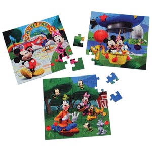 Ravensburger (07088) - "Mickey Mouse Clubhouse" - 25 36 49 pieces puzzle