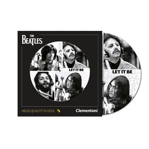 Clementoni (21402) - "The Beatles, The Fab Four, Let it Be" - 212 pieces puzzle