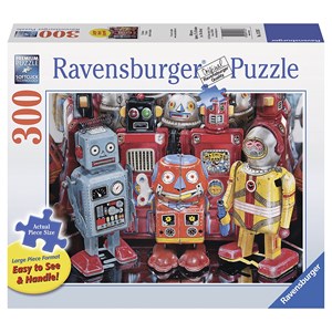 Ravensburger (13570) - "Robots" - 300 pieces puzzle