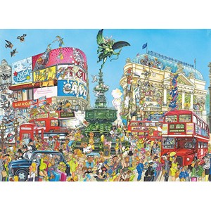 King International (05082) - "Piccadilly Circus" - 1000 pieces puzzle
