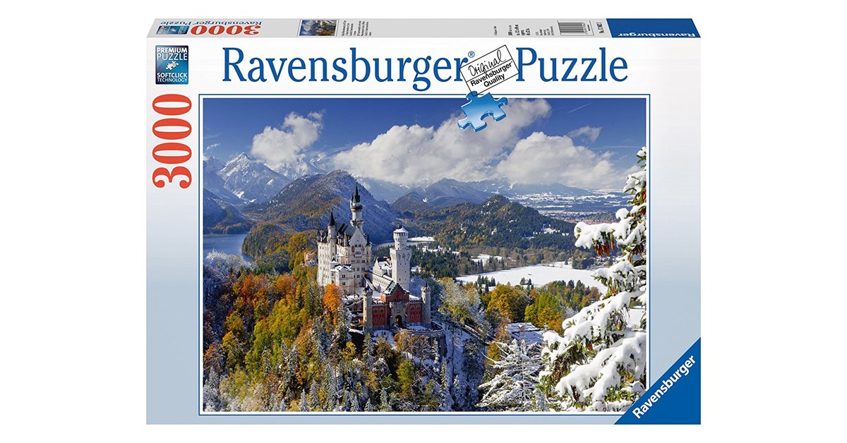 Ravensburger "Neuschwanstein Castle in Winter" 3000 pieces puzzle