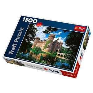 Trefl (260748) - "Moyland Castle, Germany" - 1500 pieces puzzle