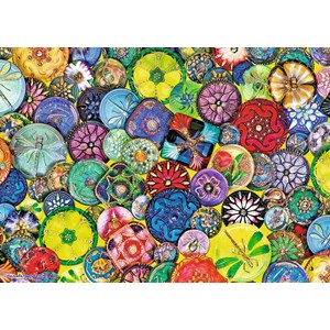 Ravensburger (19405) - "Beautiful Buttons" - 1000 pieces puzzle