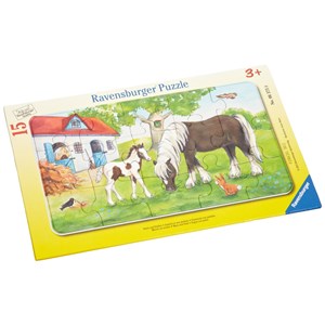 Ravensburger (06375) - "Horses" - 15 pieces puzzle