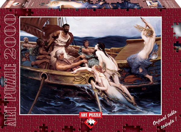 Art Puzzle (4701) - Herbert James Draper: "Ulysse and the Sirens" - 2000 pieces puzzle